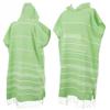 Beach Poncho with Hood, Personalized Turkish Towel Poncho, Handmade Beach Coverup, Customizable Unisex Surf Hoodie for Adult, Wetsuit Changing, Quick Dry Cotton, Lightweight, Sand Proof (Lime Green) view 1