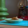 Avocado Candle (Color: Lime Green, Scent: Unscented) view 3