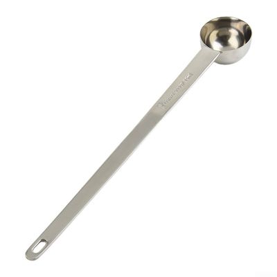 Coffee Scoops, Stainless Steel Coffee Spoons 1 Tablespoon Long Handle Fits Coffee Container For Ground Coffee, Milk(15ml)