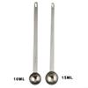 Coffee Scoops, Stainless Steel Coffee Spoons 1 Tablespoon Long Handle Fits Coffee Container For Ground Coffee, Milk(15ml) view 2