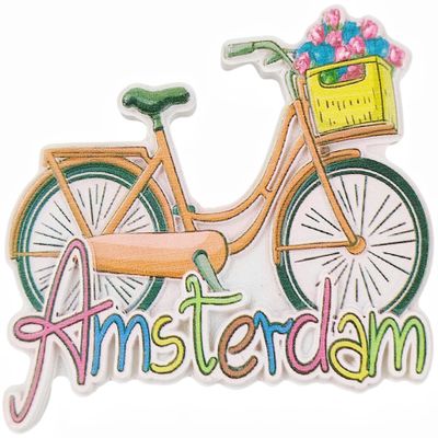 Amsterdam Netherlands Refrigerator Magnet Travel Souvenir 3D Fridge Decoration Craft