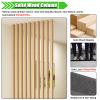 Floor to Ceiling Wall Post Partitions Screens Room Dividers, 2 5 10 12 20 Pack Entrance Partition Pillar Grille - Height Adjustable, for Classroom/Teahouse/Coffee Shop, 2.3ft-7.9ft Custom(5 pack,170cm view 3