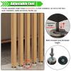 Floor to Ceiling Wall Post Partitions Screens Room Dividers, 2 5 10 12 20 Pack Entrance Partition Pillar Grille - Height Adjustable, for Classroom/Teahouse/Coffee Shop, 2.3ft-7.9ft Custom(5 pack,170cm view 4