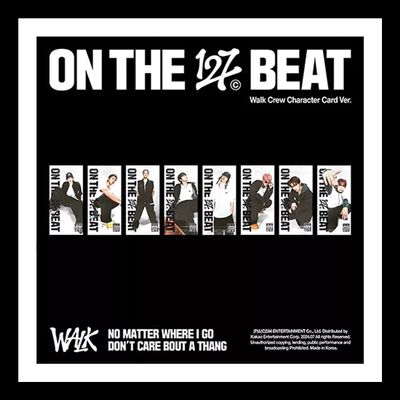 NCT 127 WALK The 6th Album (Walk Crew Character Card - Random Ver. + Gift) K-POP SEALED, UNDEFINED