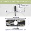 Marble Gold Gray Black Faucet Mat Splash Guard Kitchen Sink Faucet Mat Microfiber Drip Catcher for Bathroom RV Kitchen Faucet view 3
