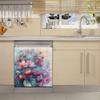 HomeLoft Basics Strawberry Dishwasher Magnet Cover Waterproof PVC Magnetic Panel Flowers Fridge Stickers,Home Appliances Front Door Decor Cover Kitchen Vinyl Decal 23"" x 26"", Swt40402vrity09-1 view 2