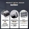 Air Conditioner Radiator Cover ,Aluminum Air Conditioner And Heat Pump Cover ,Outdoor Unit Mini Split Air Conditioner Cover,fence To Hide Air Conditioner Applicable To Air Conditioner Outdoor Unit(100 view 3