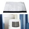 Portable Air Conditioner Hose Cover Wrap, Air Conditioner Exhaust Hose Sun Shade Cover Insulated Air Conditioner Hose Cover Air Conditioner Duct Insulation Wrap(Black) view 3