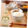 CIYODO Automatic Pressure Toothpick Holder Pattern Toothpick Dispenser for Home and Restaurant Compact and Portable for Easy Use view 2