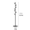 ENGENDER Floor Coat Rack 66inch Coat Rack Home Floor Single Rod Coat Rack Modern Marble Metal Coat Rack Bedroom Living Room Vertical Coat Rack Hall Tree(B1) view 2