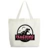 Teacher Tote Bag For Women, Teaching Is A Walk In The Park Tote Bags, Teacher Appreciation Gift Bag, Dinosaur Teacher Canvas Tote For Teacher's Day Christmas, Shoulder Bag For Women Teacher -84 view 1