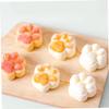 1PC Silicone Paw Molds DIY Reusable Baking Mold 7 Cavities Food Grade Fondant Moulds Pink. view 3