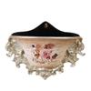 ZJkHAOJ European Style Retro Resin Wall Mount Tall Flowers Vases for Living Dining Room Bedroom Kitchen Office Hotel Wall Deco Home Decoration Decorative Hanging Planter Vase 28.5  21.5cm (NO.226) view 1