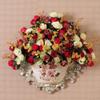 ZJkHAOJ European Style Retro Resin Wall Mount Tall Flowers Vases for Living Dining Room Bedroom Kitchen Office Hotel Wall Deco Home Decoration Decorative Hanging Planter Vase 28.5  21.5cm (NO.226) view 3
