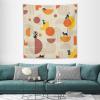 HZOHNAGO Mid Century Black Cat Tapestry Boho Abstract Geometric 1950s 60s Style Pattern Printed Tapestry Wall Hanging for Bedroom Living Room Dorm 60" W x 60" H view 1