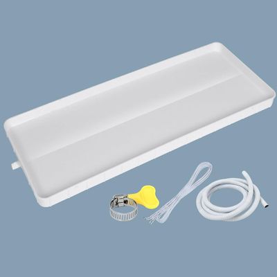 YONGYILI Air Conditioner Drip Pan, Universal Window Air Conditioner Drain Kit Condensate Water Collector Drip Tray, Ac Drip Cushion with Drain Tubing, Pp Material(3m Tube,100cm/39.4in)