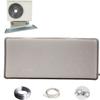 YONGYILI Air Conditioner Drip Pan Condensate Drip Tray, Indoor/Outdoor Unit Water Collecting and Drainage Plastic Drip Tray, for Window Ac and Mini Split Units Heat Pump Systems(3-5P:91x45cm/36x18in) view 1