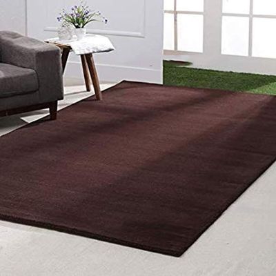 FAZDAN Handmade Woolen Rug - Luxurious Soft Area Rug for Living Room, Bedroom & Home - 6 feet x 9 feet