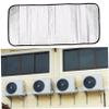 NULYLU Air Conditioner Cover Rainproof Foil Protective Cover for Outside Units Dust and Fits Brands Space-Saving Design view 4