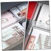 SHINEOFI 3pcs Partition Storage Organizer Space Saving Drawer Sorting Divider Home Storage view 2