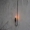 BOOMLATU Wrought Iron Handmade Pillar Wall Candle Sconce,23.2" H Wall Candle Holder for Dining Room, Living Room,Bedroom,Office (1 PCS) view 3
