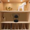 Beuiouer Coffee Pods Holder Coffee Capsules Storage Basket Kitchen Counter Storage Holders for Espresso Capsules (Small) -Black view 4