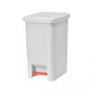 YUJUNDZSW Waste Bin Kitchen Trash Can Large Capacity Foot Pedal with Lid Living Room Bathroom Bedroom Bin, Plastic, 10L/15L Rubbish Bin(C,10L) view 1