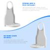 Beuiouer Laundry Detergent Cup Holder,Detergent Drip Catcher, Liquid Tray Dispenser Organizer Drip Catcher 2 Pack view 4