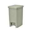 YUJUNDZSW Waste Bin Kitchen Trash Can Large Capacity Foot Pedal with Lid Living Room Bathroom Bedroom Bin, Plastic, 10L/15L Rubbish Bin(B,10L) view 1