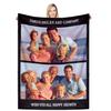 DSSHENGDS Best Mum GiftsPersonalised Blankets for BirthdayPersonalised Couples BlanketPersonalised Photo Gifts for Mum Girlfriend Her Him Anniversary Christmas-B-180 * 200 view 1