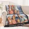 DSSHENGDS Best Mum GiftsPersonalised Blankets for BirthdayPersonalised Couples BlanketPersonalised Photo Gifts for Mum Girlfriend Her Him Anniversary Christmas-B-180 * 200 view 2