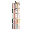 UINGBPXT Corner Bookshelf 360 Rotating Bookshelf Multi-Tier Standing Bookcase Wooden Book Rack Large Capacity Home Study Bookshelf Organizer Perfect Display view 1