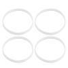 Akozon 10cm White Rubber Sealing O Gasket for Juicer Blender Replacement Seals Home and Family Appliance and Decor view 1
