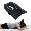 Beatvive Face Down Pillow for Sleeping, Prone Pillow for Vitrectomy or Retinal Surgery, Adjustable Height Face Down Sleep, Retina Lying Eye Surgery Recovery (Square Black) view 1
