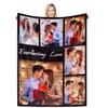 DSSHENGDS Best Mum GiftsPersonalised Blankets for BirthdayPersonalised Couples BlanketPersonalised Photo Gifts for Mum Girlfriend Her Him Anniversary Christmas-F-100 * 130 view 1