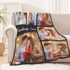 DSSHENGDS Best Mum GiftsPersonalised Blankets for BirthdayPersonalised Couples BlanketPersonalised Photo Gifts for Mum Girlfriend Her Him Anniversary Christmas-F-100 * 130 view 2