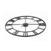 HCANte Wallclock Wall Clock,40/47CM Nordic Metal Roman Numeral Wall Clocks Retro Iron Round Face Black Gold Large Outdoor Garden Clock Home Decoration Wall Clocks(A,47 CM) view 3