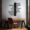Metal Teamwork Wall Art, Metal Wall Motivational Quotes, Inspirational Wall Decor, Metal Letters, Teamwork In Business Wall Art, Word Art Wall Decor, Home Office Wall Decor (Gold, 20"x19" | 50x47cm) view 3