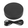 Grcfumo Motorized Rotating Display Stand, Rotating Display Stand, 2 to 4KG Load Bearing, Display Base for Jewelry Phone Black view 1