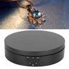 Grcfumo Motorized Rotating Display Stand, Rotating Display Stand, 2 to 4KG Load Bearing, Display Base for Jewelry Phone Black view 3