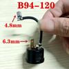 CJGHJNFF B94-120 Refrigerator Freezer Compressor Overheat Overload Protector with Line Protector (2PCS) view 2