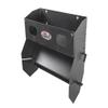 Wall Mount Paper Towel Holder with Storage Shelf view 1