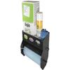 Wall Mount Paper Towel Holder with Storage Shelf view 2