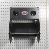 Wall Mount Paper Towel Holder with Storage Shelf view 3