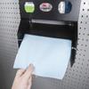 Wall Mount Paper Towel Holder with Storage Shelf view 4