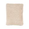 SARO LIFESTYLE Warmth of Chenille Knit Throw view 1