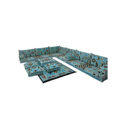 L Shaped Arabic Floor Seating Sofa for Living Room, Arabian Jalsa, Mattress, Oriental Furniture, Moroccan Diwan, Bench Cushions, Majlis Sitting, Couches, Ramadan Decor