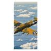 VFKLT World War 2 Aircraft Airplane Beach Towel Lightweight Microfiber Swim Pool Towel Soft Oversized Bath Towel Travel Blanket for Beach Yoga Gym Camping Women Men 31.5"x63" view 1