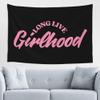 Maikeway Long-Live Girlhood Tapestry 60x40 Flag For Room Livingroom Bedroom Wall Flag Hanging Decor Banner Sign view 1