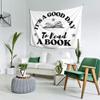 Maikeway Its A Good Day To Read A Book Tapestry 60x40 Its A Good Day To Read Book Tapestry 60x40 For Room Bedroom Livingroom Dormitory Wall Banner Hanging Decor Tapestries Sign view 3